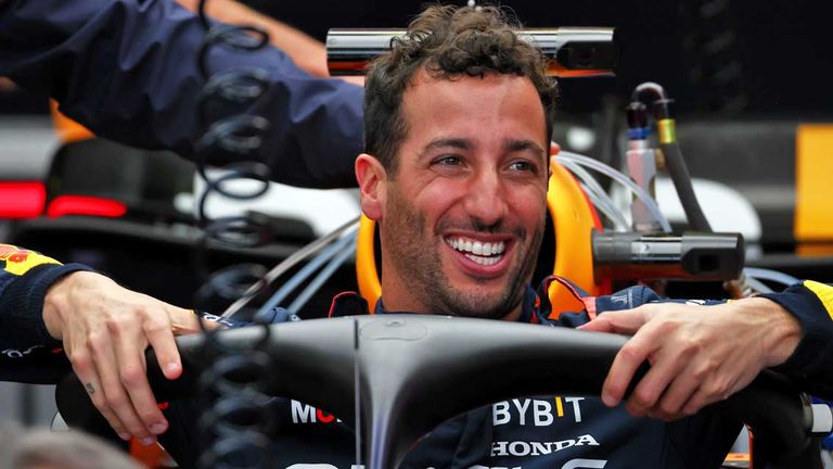 Daniel Ricciardo ist in der Saison 2023 als Ersatzpilot für Red Bull am Start.