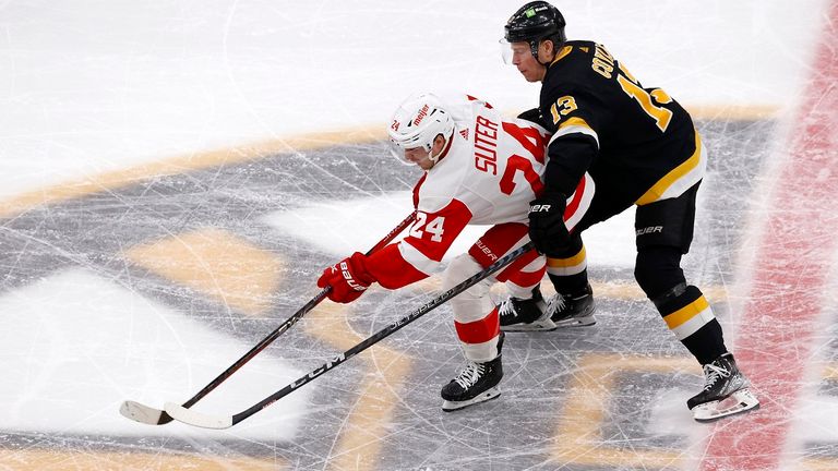 Die Detroit Red Wings konnten den Coup gegen die Boston Bruins nicht vollenden.