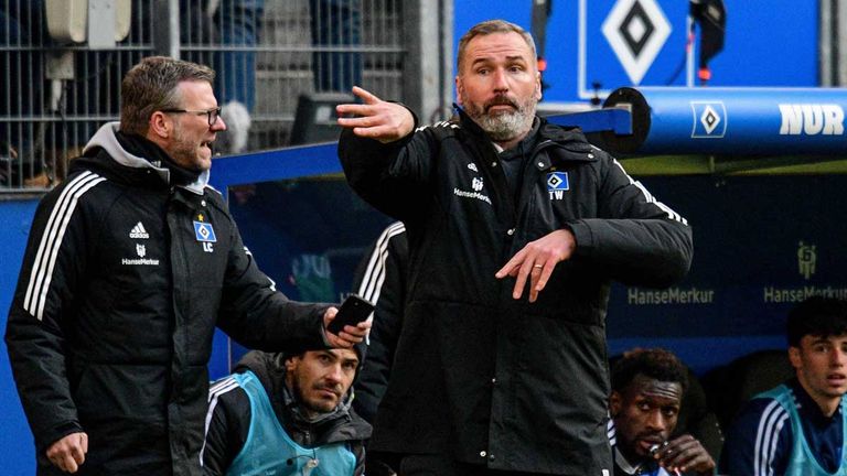 Coach Tim Walter kämpft mit dem HSV um den Aufstieg in die Bundesliga.