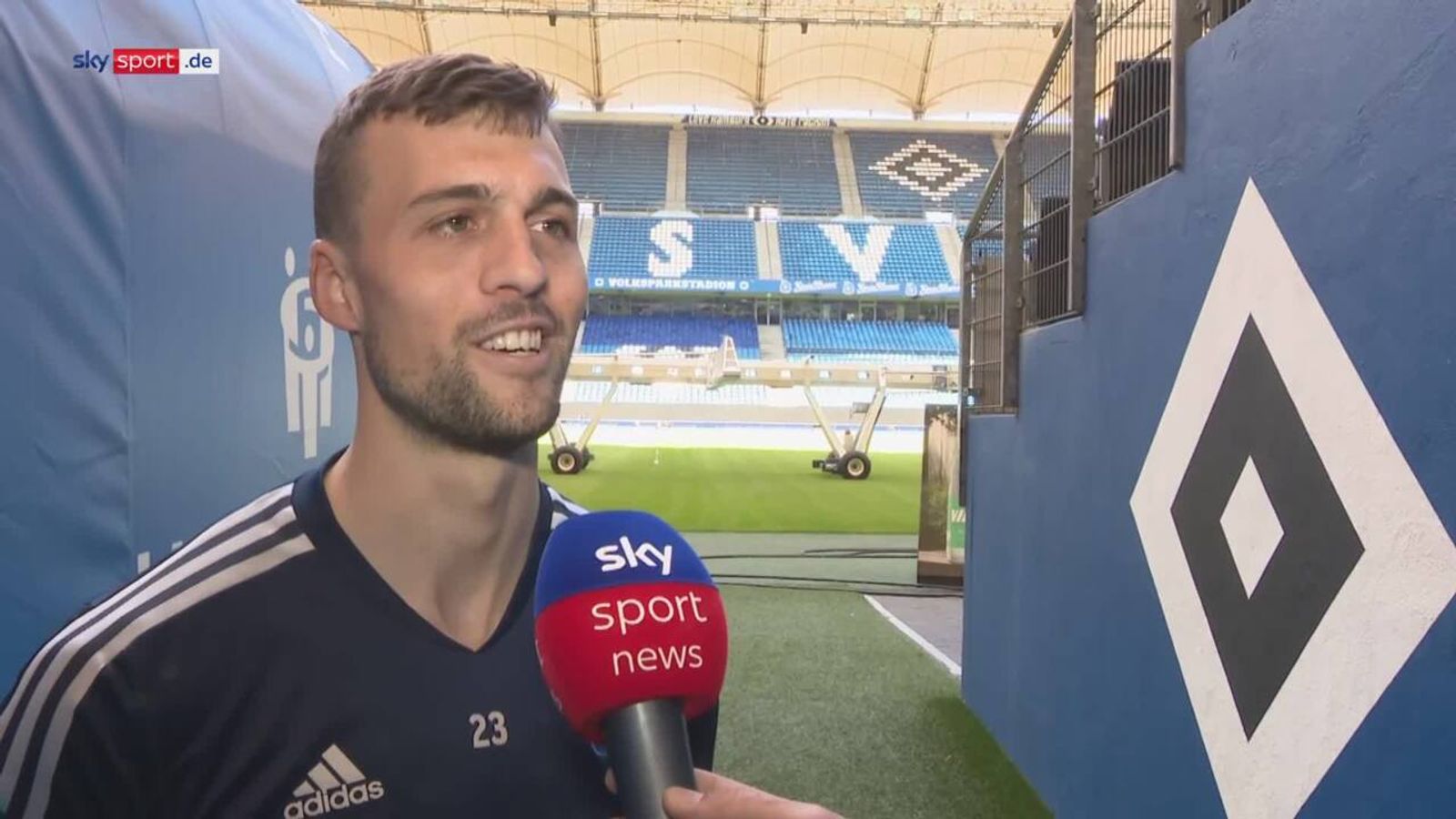 Hamburger SV Jonas Meffert spricht exklusiv über das Derby