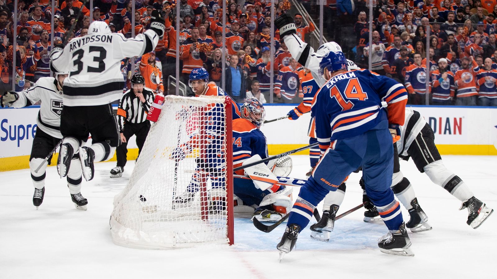 NHL: Leon Draisaitl Und Die Oilers Verlieren Playoffauftakt Gegen Kings ...