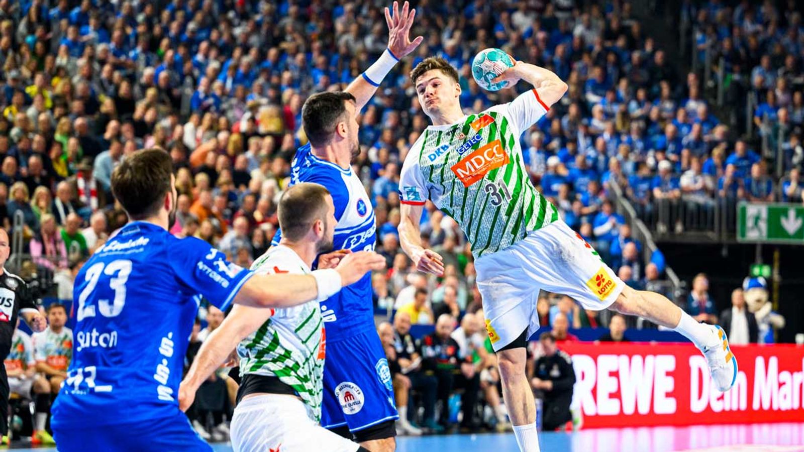 DHB-Pokal Rhein-Neckar Löwen und SC Magdeburg im Finale Handball News Sky Sport