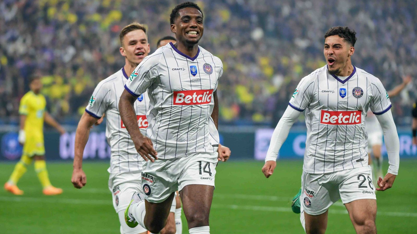 FC Toulouse feiert Pokalsieg gegen FC