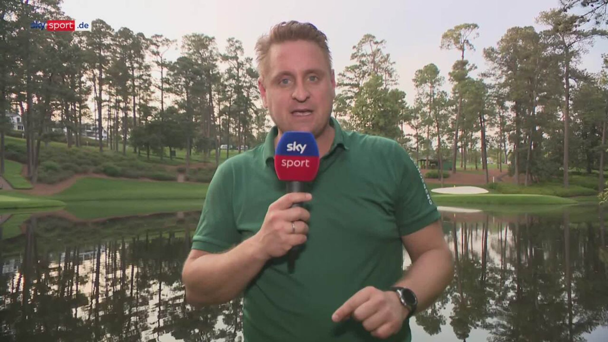 Golf Regen und starker Wind in Augusta erwartet Golf News Sky Sport