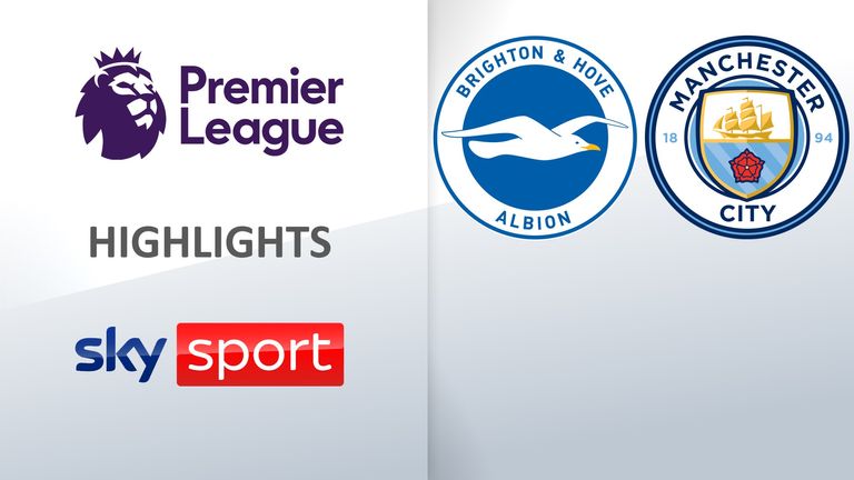 Birghton & Hove Albion - Manchester City / Spieltag 32