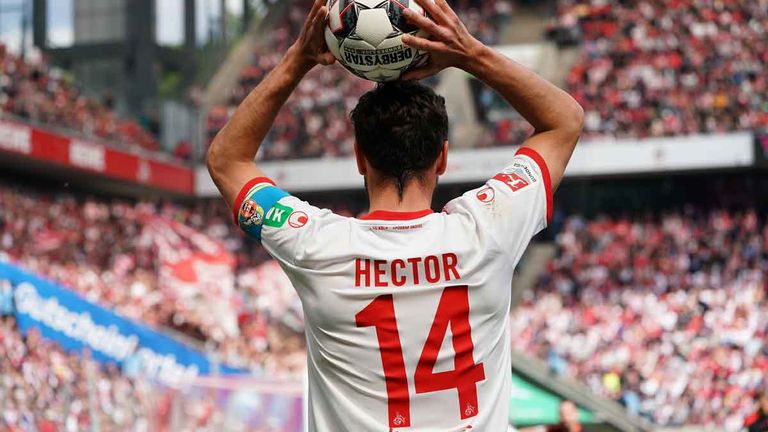 Jonas Hectors Rückennummer beim 1. FC Köln: die 14.