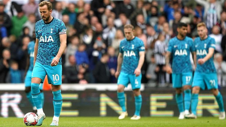 Die Tottenham Hotspurs unterlagen Newcastle am vergangenen Spieltag 1:6.
