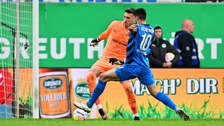 Tim Kleindienst war der entscheidende Mann beim Heidenheim-Sieg.