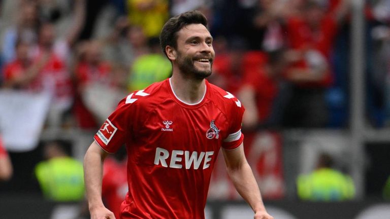 TOR zum 0:3 Jan Thielmann 1. FC Koeln KOE 29 Torjubel bei 20 Jonas Hector 1. FC Koeln KOE 14 TSG 1899 Hoffenheim vs 1. FC Koeln KOE 22.04.2023 DFL REGULATIONS PROHIBIT ANY USE OF PHOTOGRAPHS AS IMAGE SEQUENCES AND/OR QUASI-VIDEO TSG 1899 Hoffenheim vs 1. FC Koeln KOE *** GOAL at 0 3 Jan Thielmann 1 FC Koeln KOE 29 Goal celebration at 20 Jonas Hector 1 FC Koeln KOE 14 TSG 1899 Hoffenheim vs 1 FC Koeln KOE 22 04 2023 DFL REGULATES PROHIBIT ANY USE OF PHOTOGRAPHS AS IMAGE SEQUENCES AND OR QUASI VIDEO TSG 1899 Hoffenheim vs 1 FC Koeln KOE