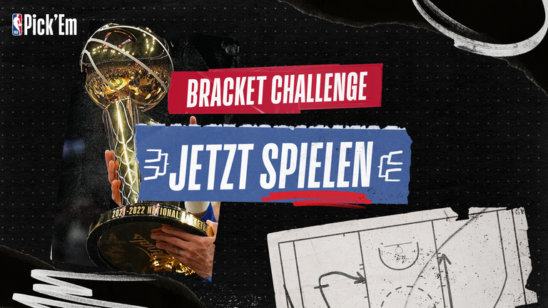 Die NBA Bracket Challenge läuft! Spiele jetzt mit.
