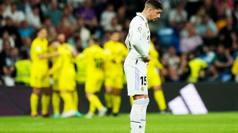 Patzer vor dem Duell mit dem FC Chelsea: Real Madrid verliert gegen den FC Villarreal.