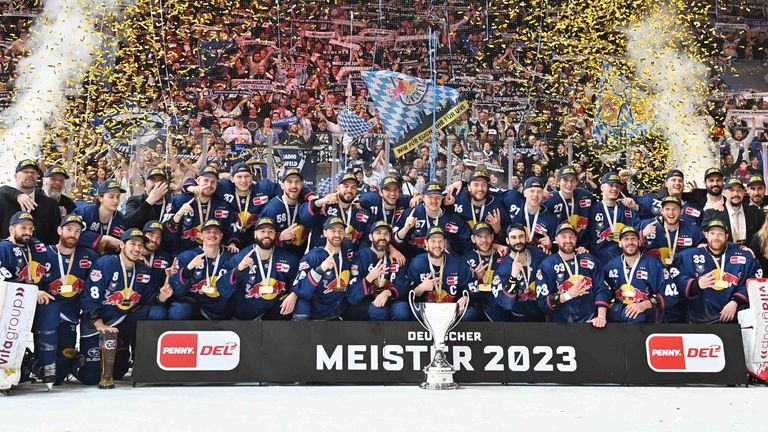 Der EHC Red Bull München ist neuer Deutscher Meister.