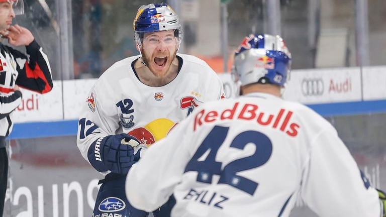 Benjamin Smith erzielte das erste Tor für den EHC Red Bull München.