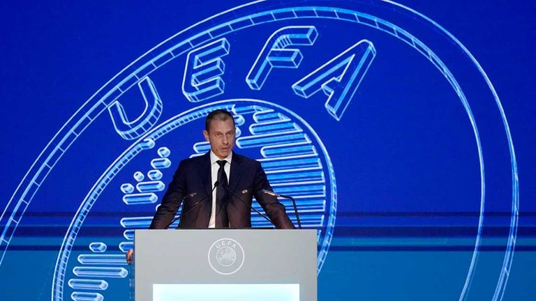 Aleksander Ceferin bleibt bis 2027 UEFA-Präsident.