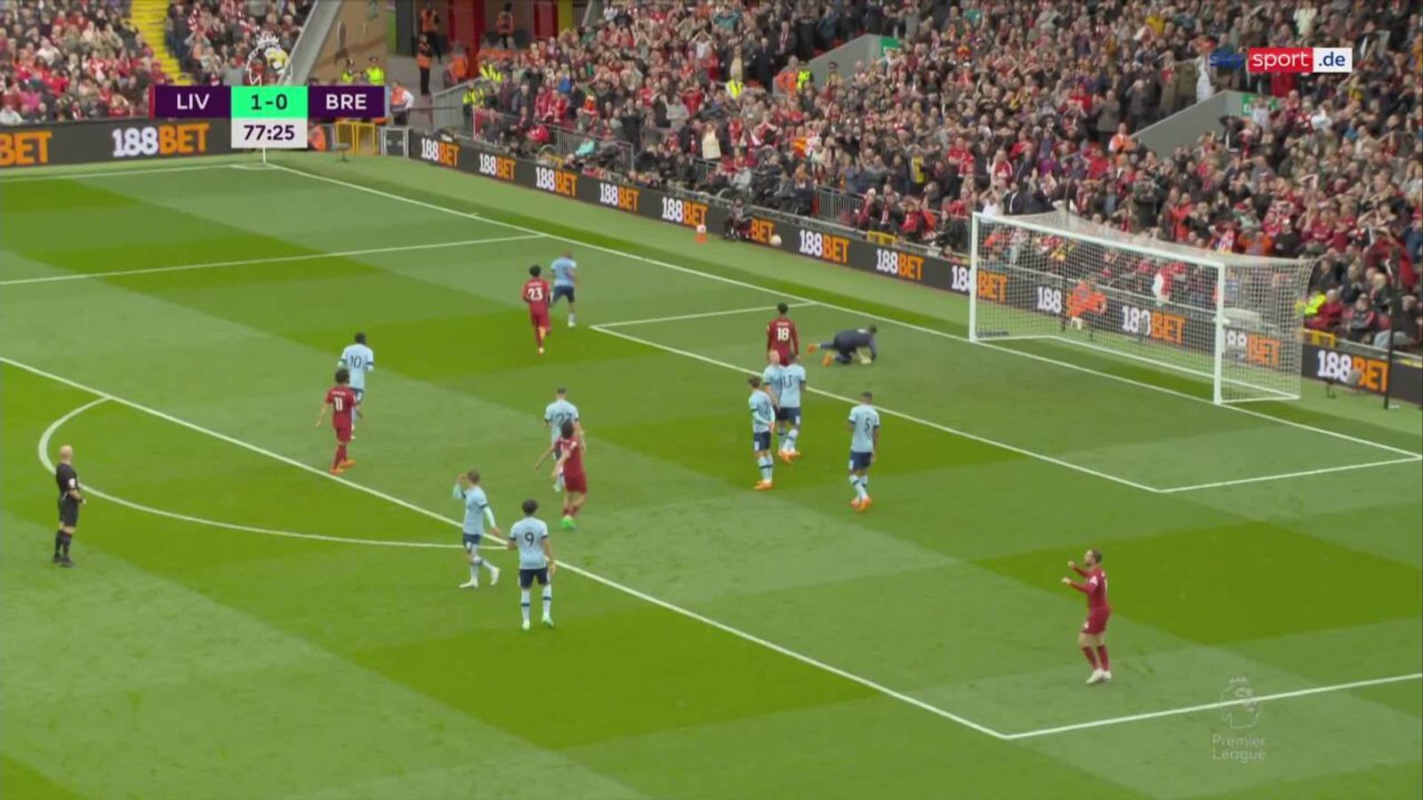 Premier League Immer wieder Salah! Liverpool siegt auch gegen Brentford Fußball News Sky Sport