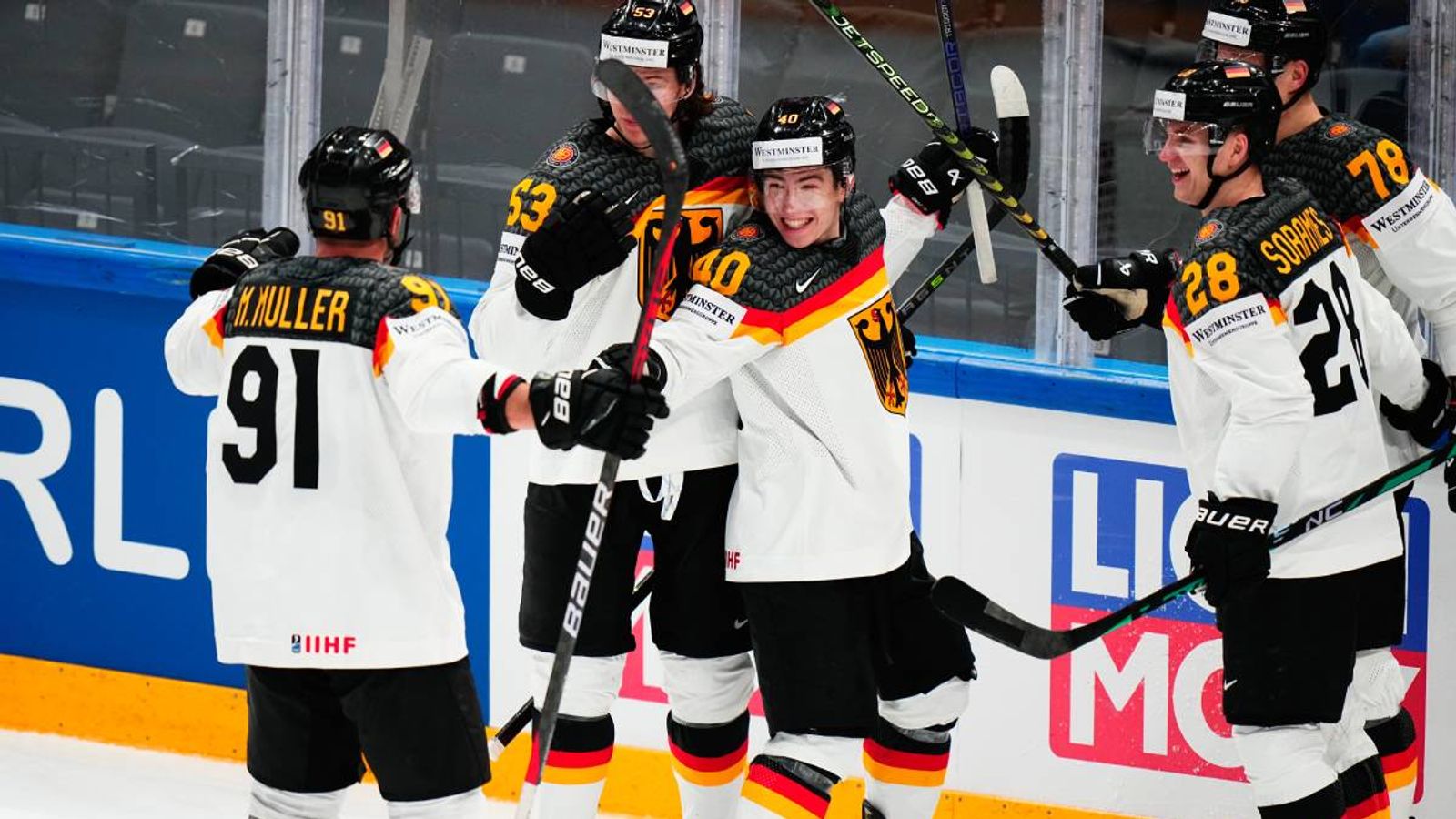 Eishockey-WM Deutschland gewinnt gegen Dänemark Eishockey News Sky Sport