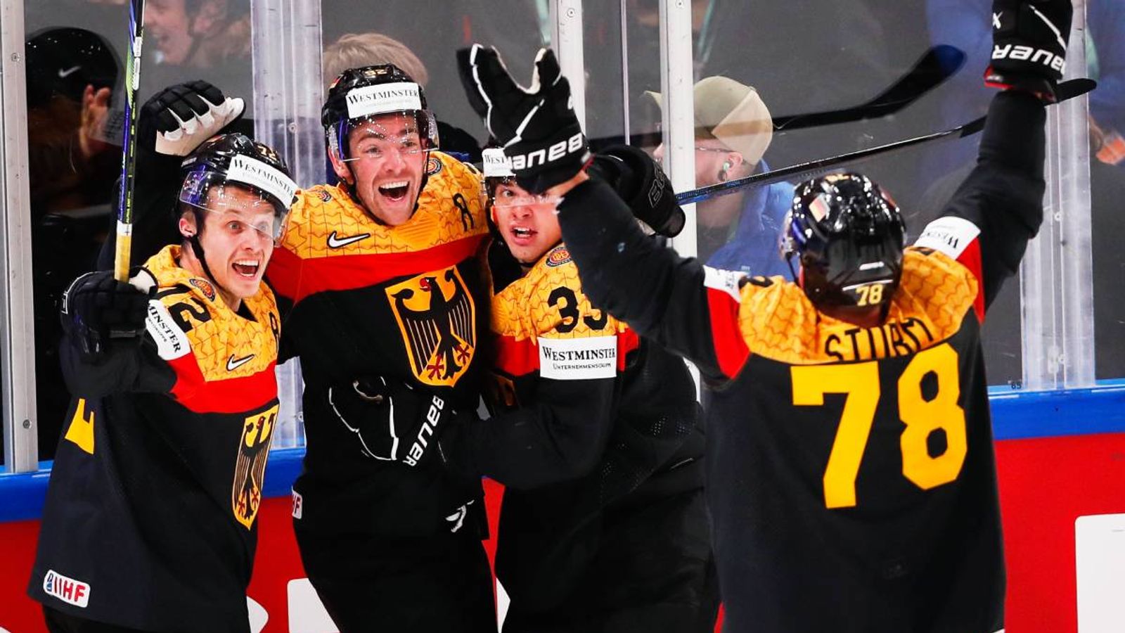 Eishockey-WM Deutschland gewinnt gegen die USA und zieht ins Finale ein Eishockey News Sky Sport