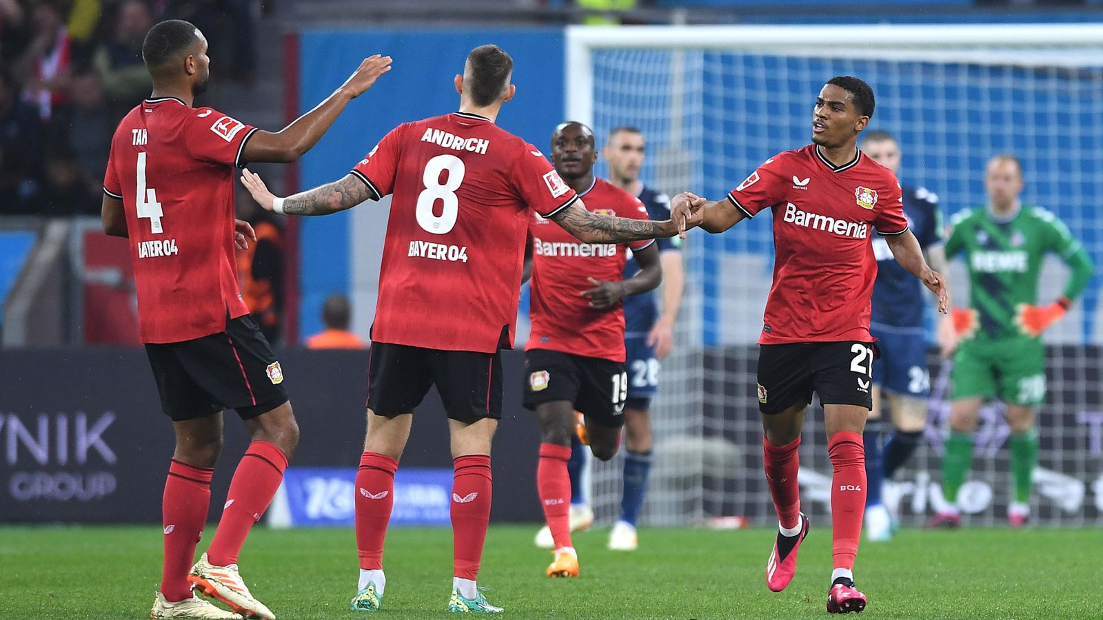 Bayer Leverkusen gegen AS Rom LIVE Europa League Halbfinale im TV and Stream Fußball News Sky Sport