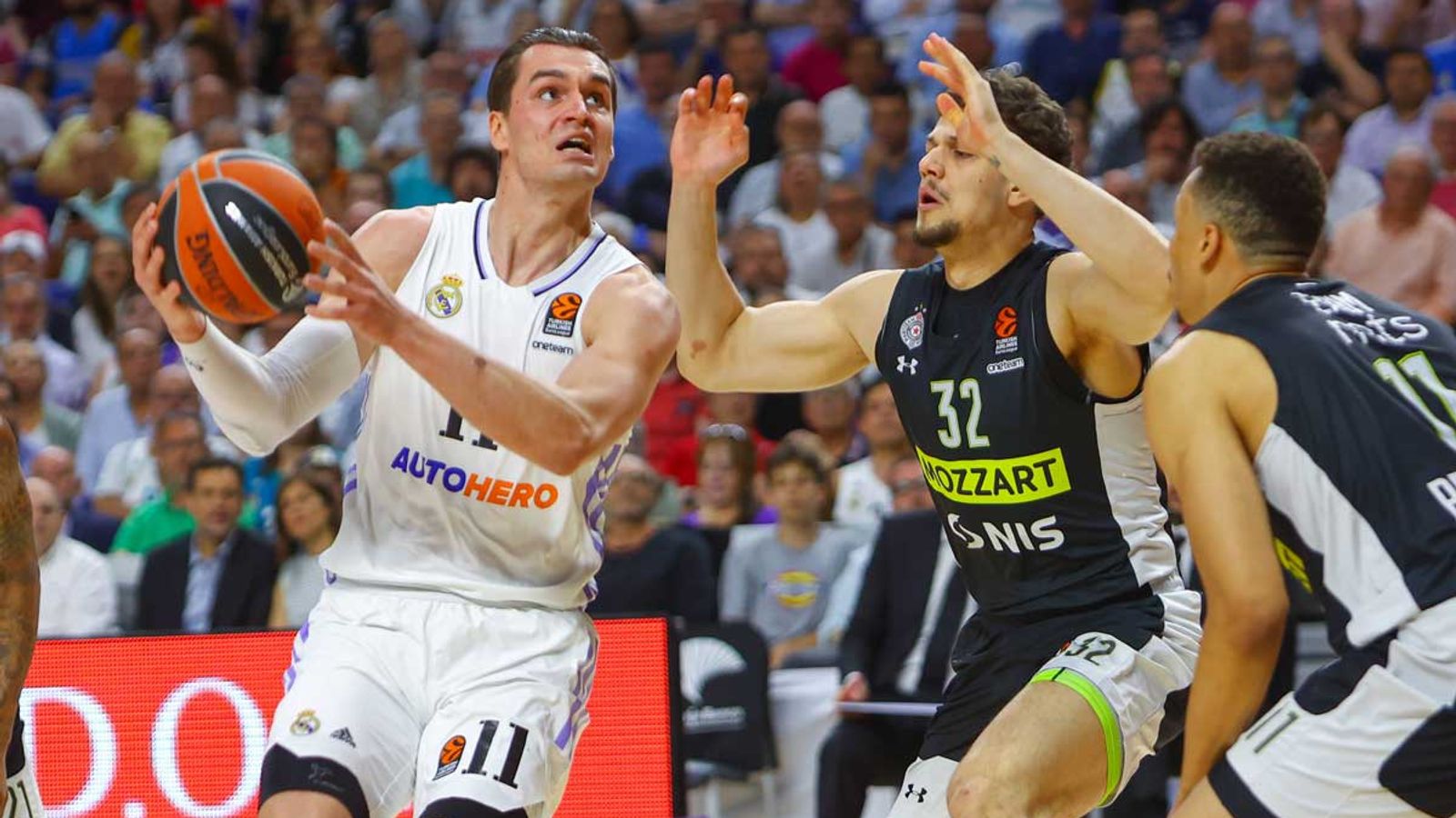 EuroLeague Real Madrid gewinnt hitziges Duell gegen Partizan Belgrad Basketball News Sky Sport