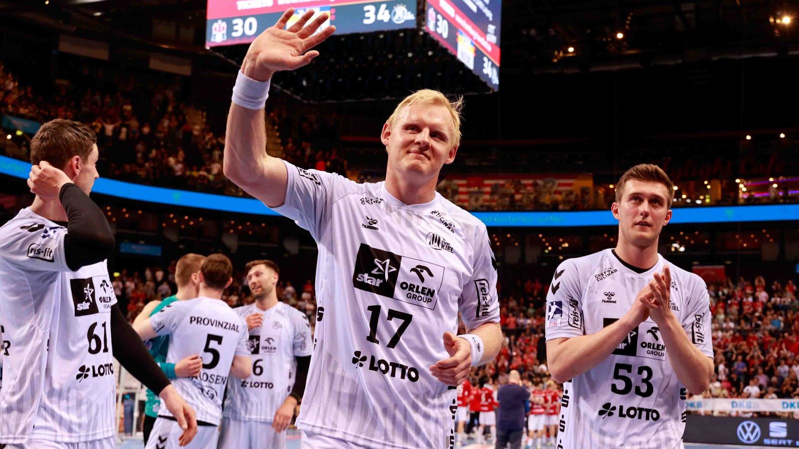 Handball THW Kiel festigt nach Sieg über Hamburg Tabellenführung Handball News Sky Sport