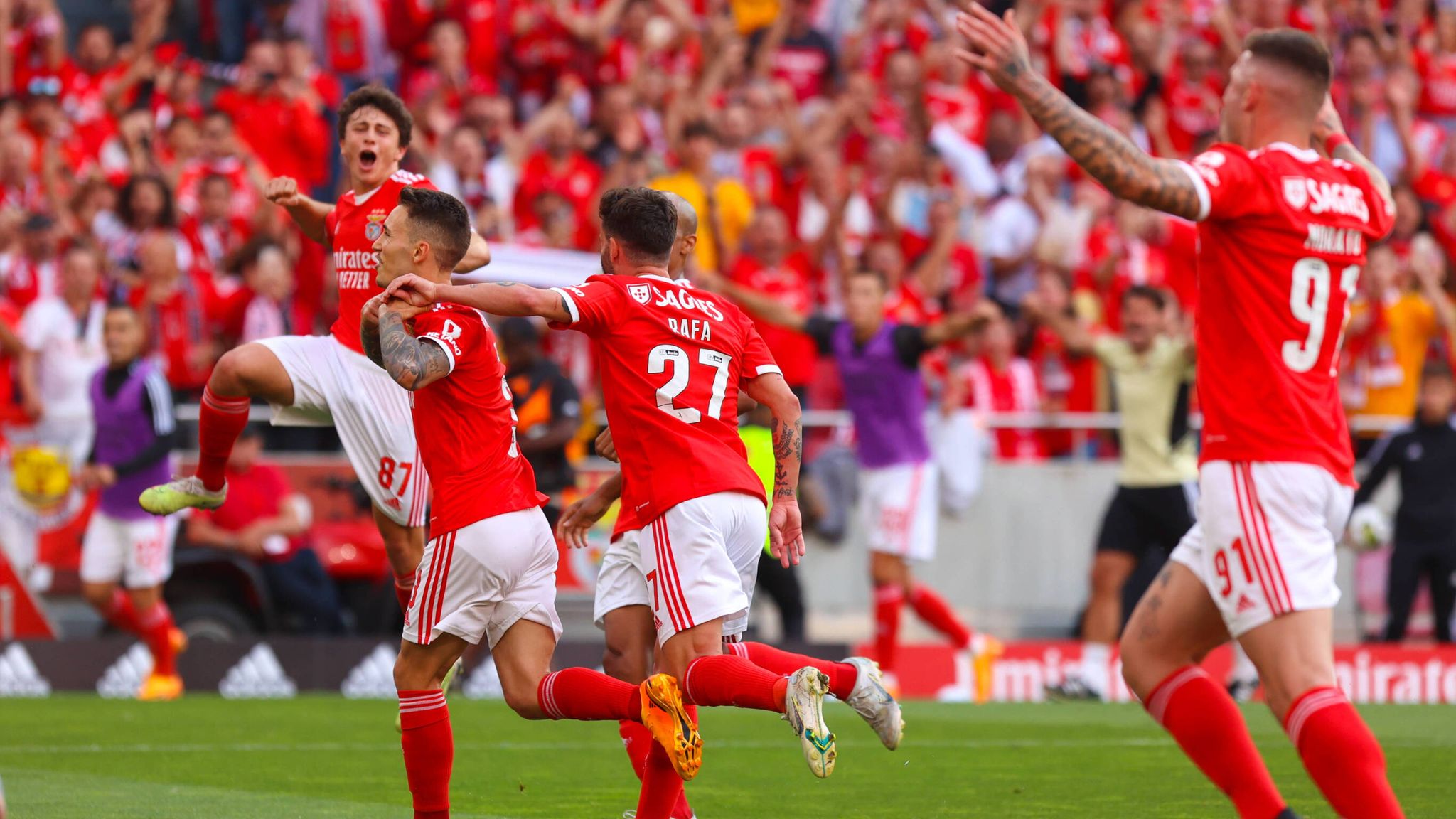 Roger Schmidt Und Benfica Lissabon Sind Meister In Portugal! | Fußball ...