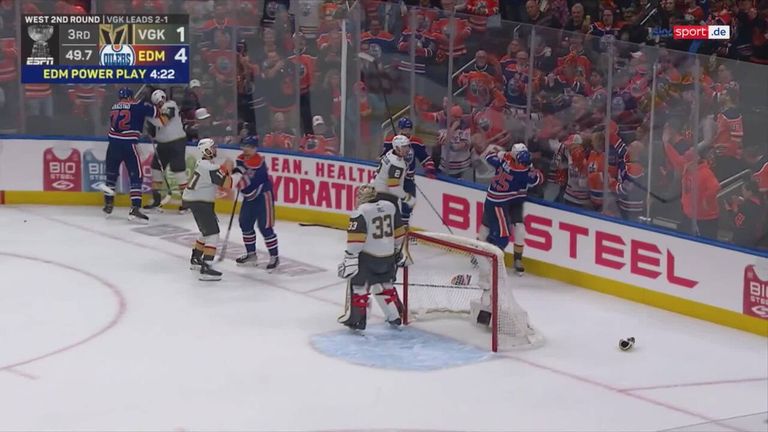 NHL: Draisaitl Gleicht Mit Den Oilers Gegen Vegas Golden Knights Aus ...