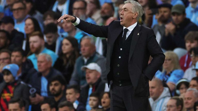 Trotz Blamage bei Manchester City: Carlo Ancelotti hat keine Angst um seinen Trainer-Job bei Real Madrid.