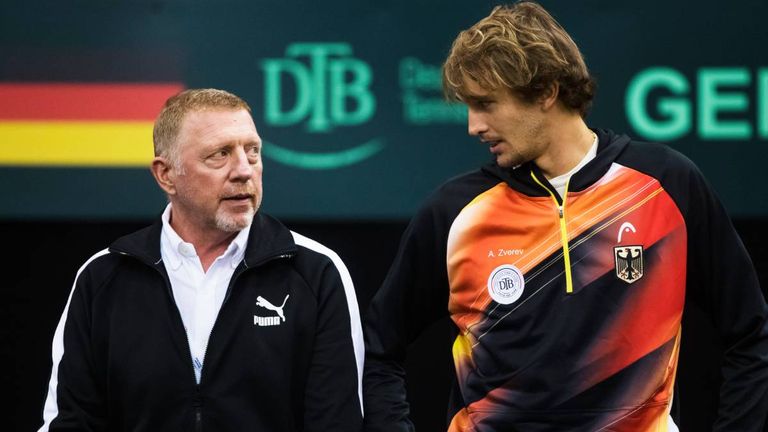 Boris Becker kritisiert die Entwicklung von Alexander Zverev.