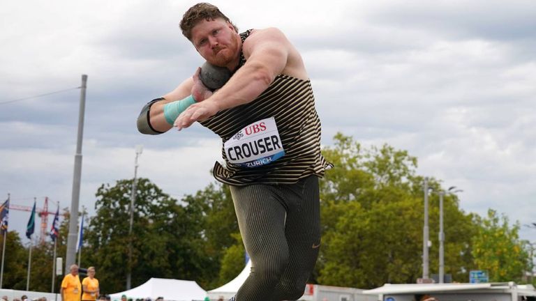 Ryan Crouser hat seinen eigenen Weltrekord verbessert.