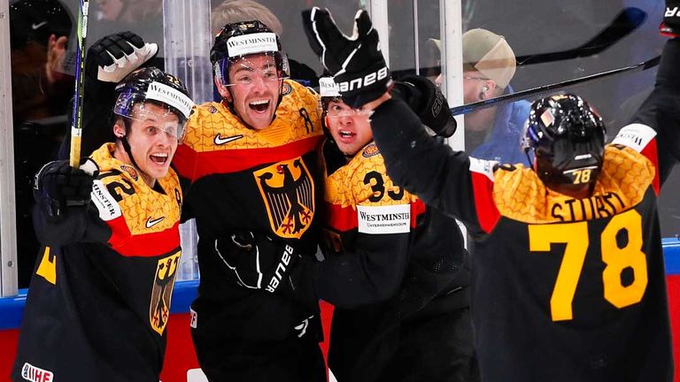 Das deutsche Team hat bei der Eishockey-WM 2023 Silber gewonnen.