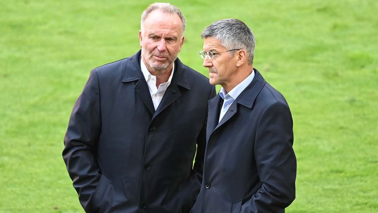 Karl-Heinz Rummenigge (links) übernimmt beim FC Bayern wieder eine Funktion. 