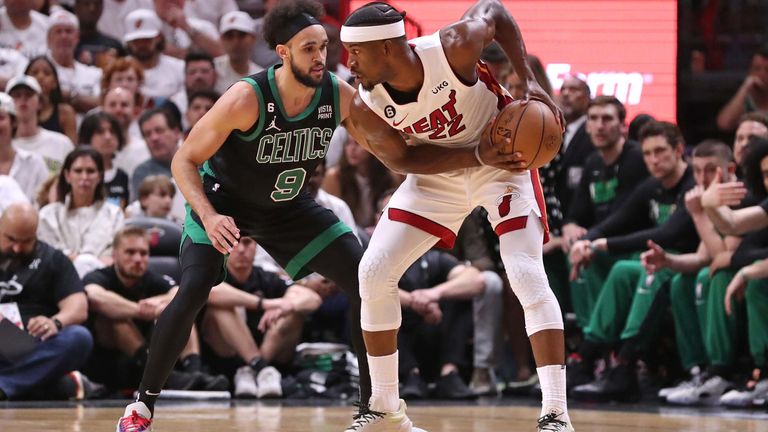 Nach dem dritten Sieg gegen die Boston Celtics steht Miami Heat kurz vor dem Einzug in die NBA-Finals.