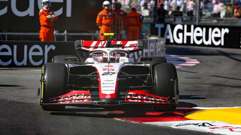 Nico Hülkenberg (Haas) in Monaco.
