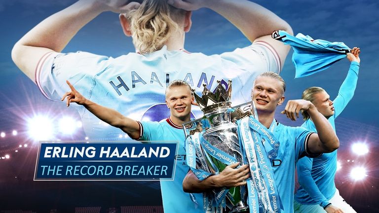 Erling Haaland hat in der Premier League alle Erwartungen übertroffen.
Er hat nicht nur die Meisterschaft gewonnen, sondern auch sämtliche Rekorde gebrochen.