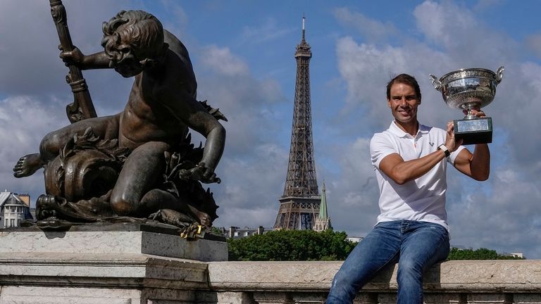 Er wird auch der "König von Paris" genannt: Rafael Nadal hat 2022 die French Open zum 14. Mal gewonnen.