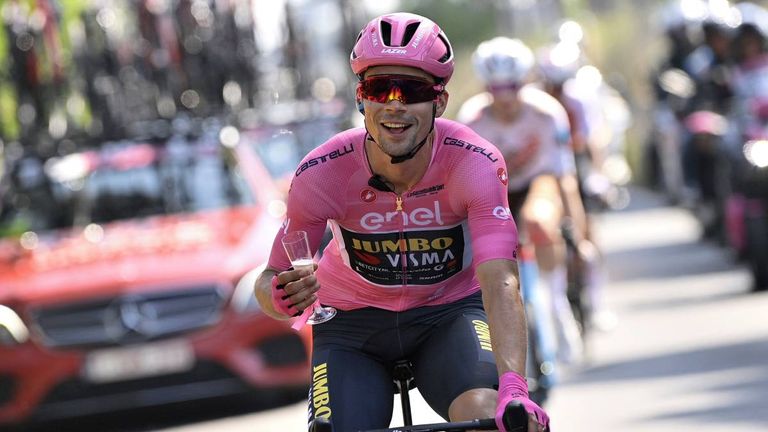 Primoz Roglic gewinnt den Giro d&#39;Italia.
