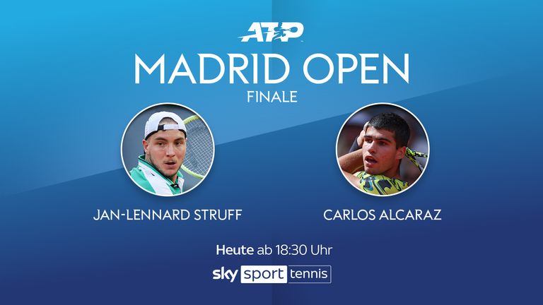 Das Finale von Madrid mit Jan-Lennard gibt's heute ab 18:30 Uhr LIVE auf Sky.