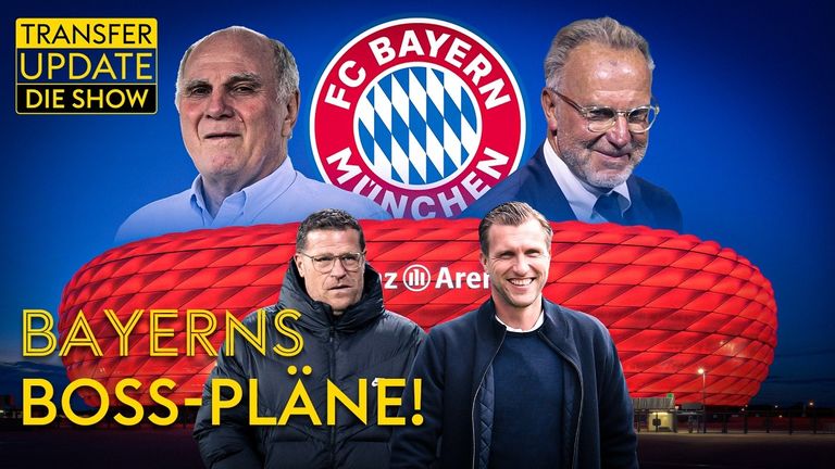 Heute in "Transfer Update - die Show": FC Bayern sucht als Sport-Boss nach "großem Kaliber", BVB kann wohl mit Bellingham-Millionen planen, die Zeichen zwischen Farke und Gladbach stehen auf Abschied, Freiburg an RB-Juwel dran und verlässt CR7 Al-Nassr schon wieder? 