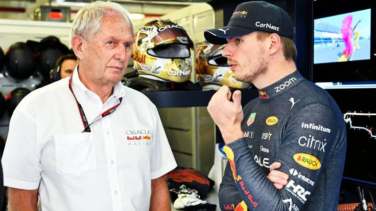 Beim Monaco-GP stapeln Max Verstappen und Dr. Helmut Marko tief. 