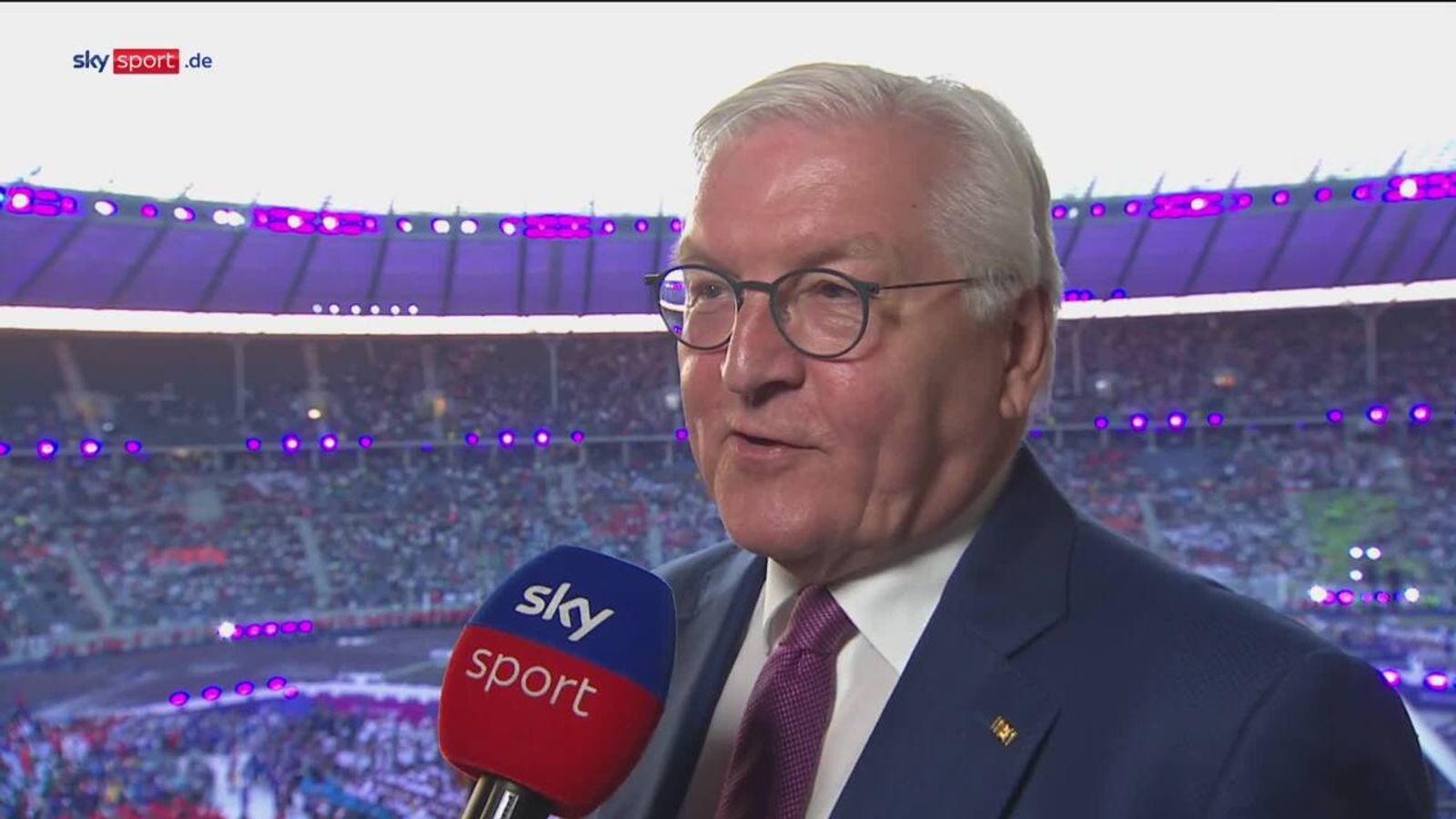 Special Olympics Bundespräsident FrankWalter Steinmeier bei der