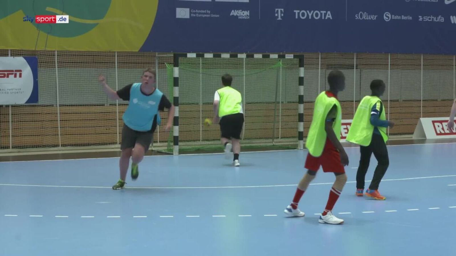 Special Olympics Unified im Handball bei den Special Olympics Mehr Sport News Sky Sport