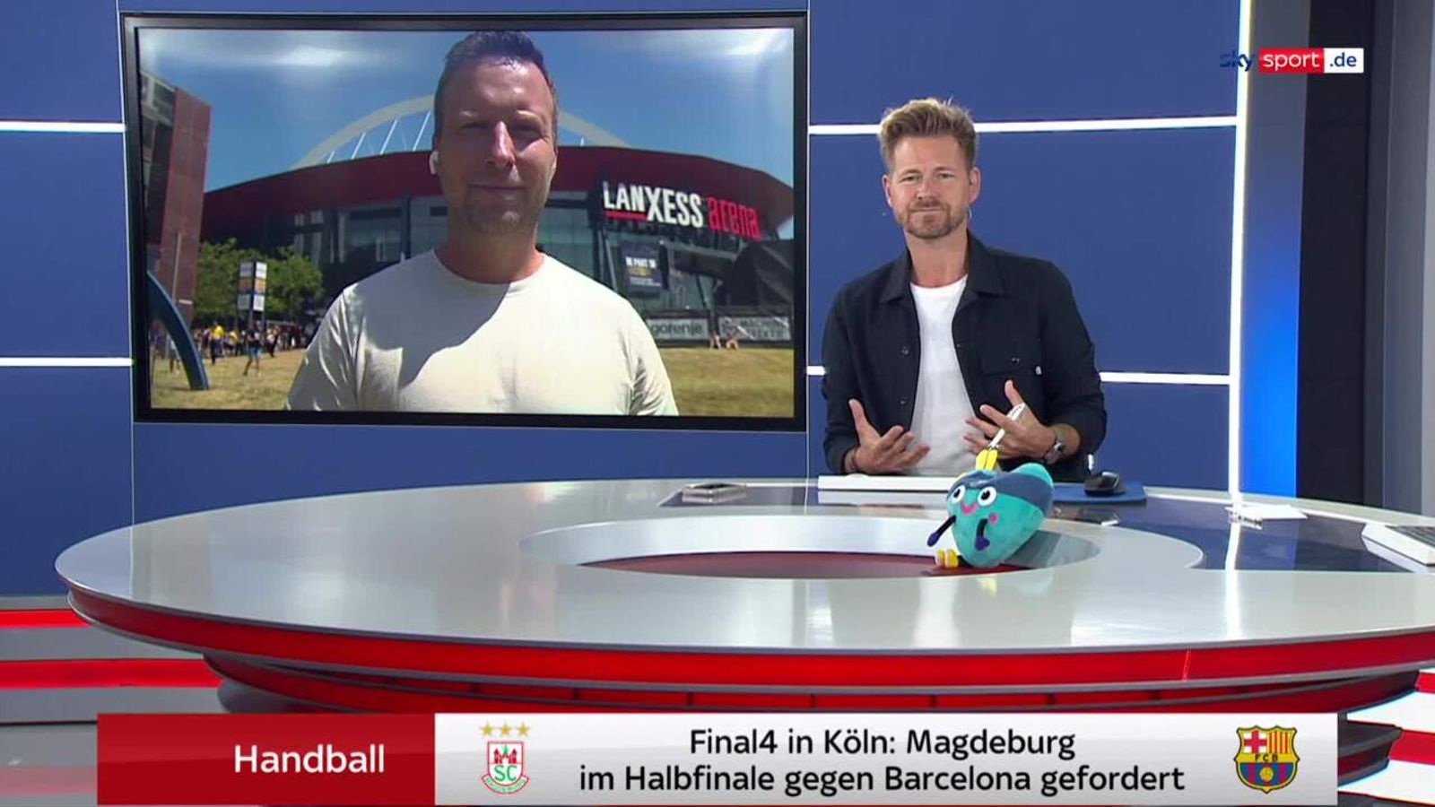 Handball SC Magdeburg will HCL-Titelverteidiger FC Barcelona stürzen Handball News Sky Sport