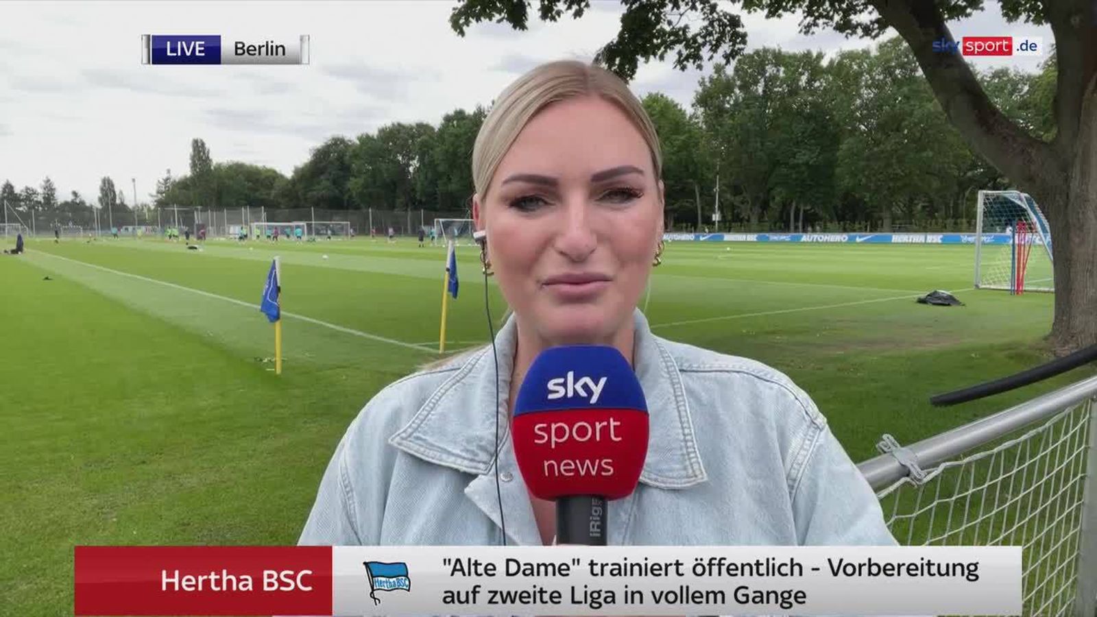 Bundesliga Überraschung bei Hertha BSC-Trainingsauftakt Fußball News Sky Sport