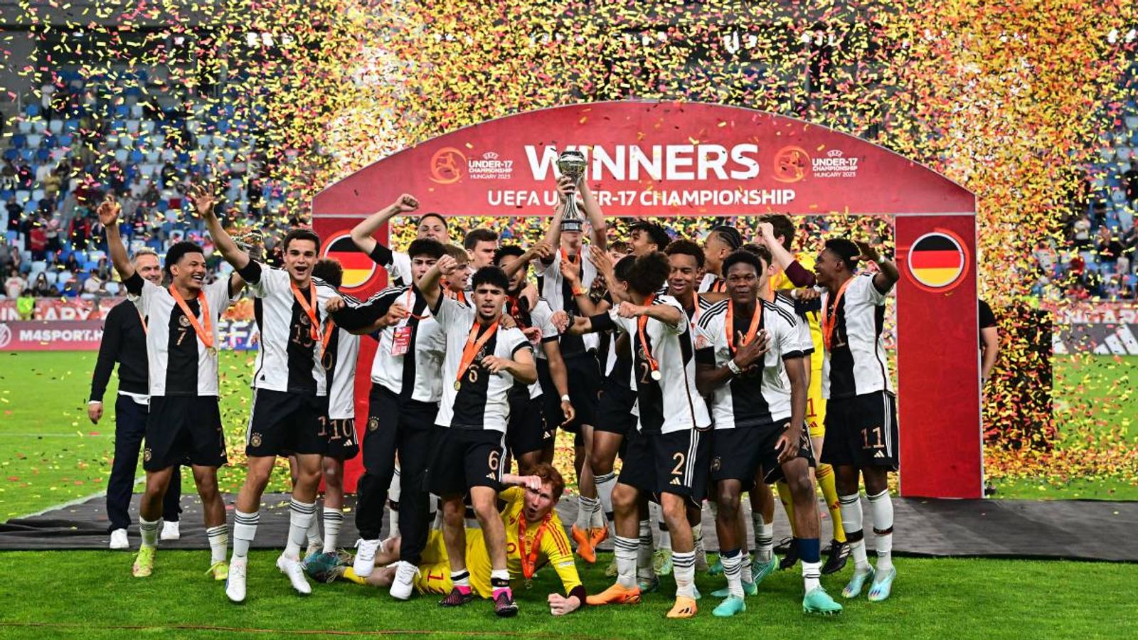 U17-EM Deutschland bezwingt Frankreich im Finale and holt den Titel Fußball News Sky Sport