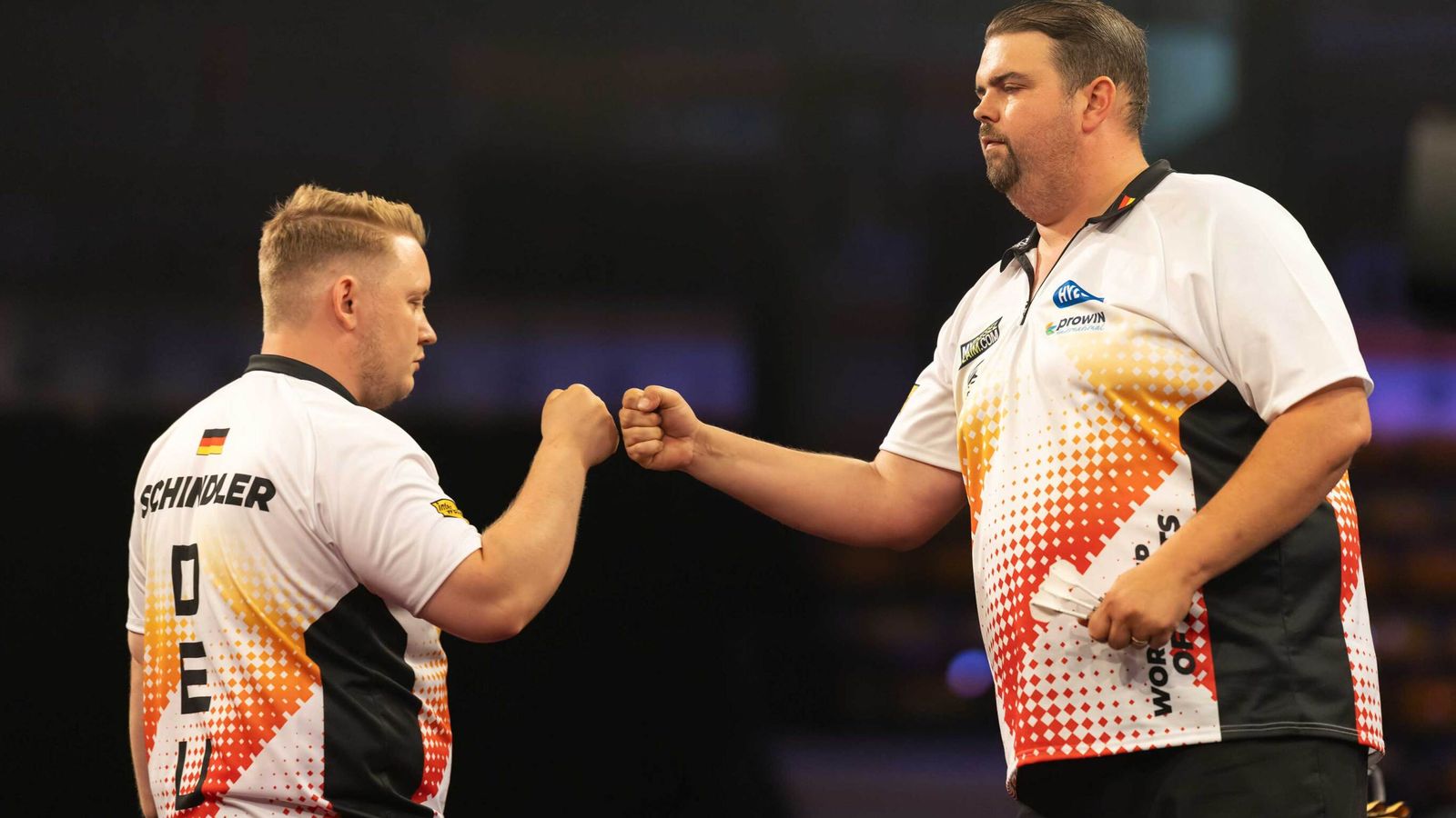 Darts TeamWM Clemens und Schindler unterliegen Wright und Anderson