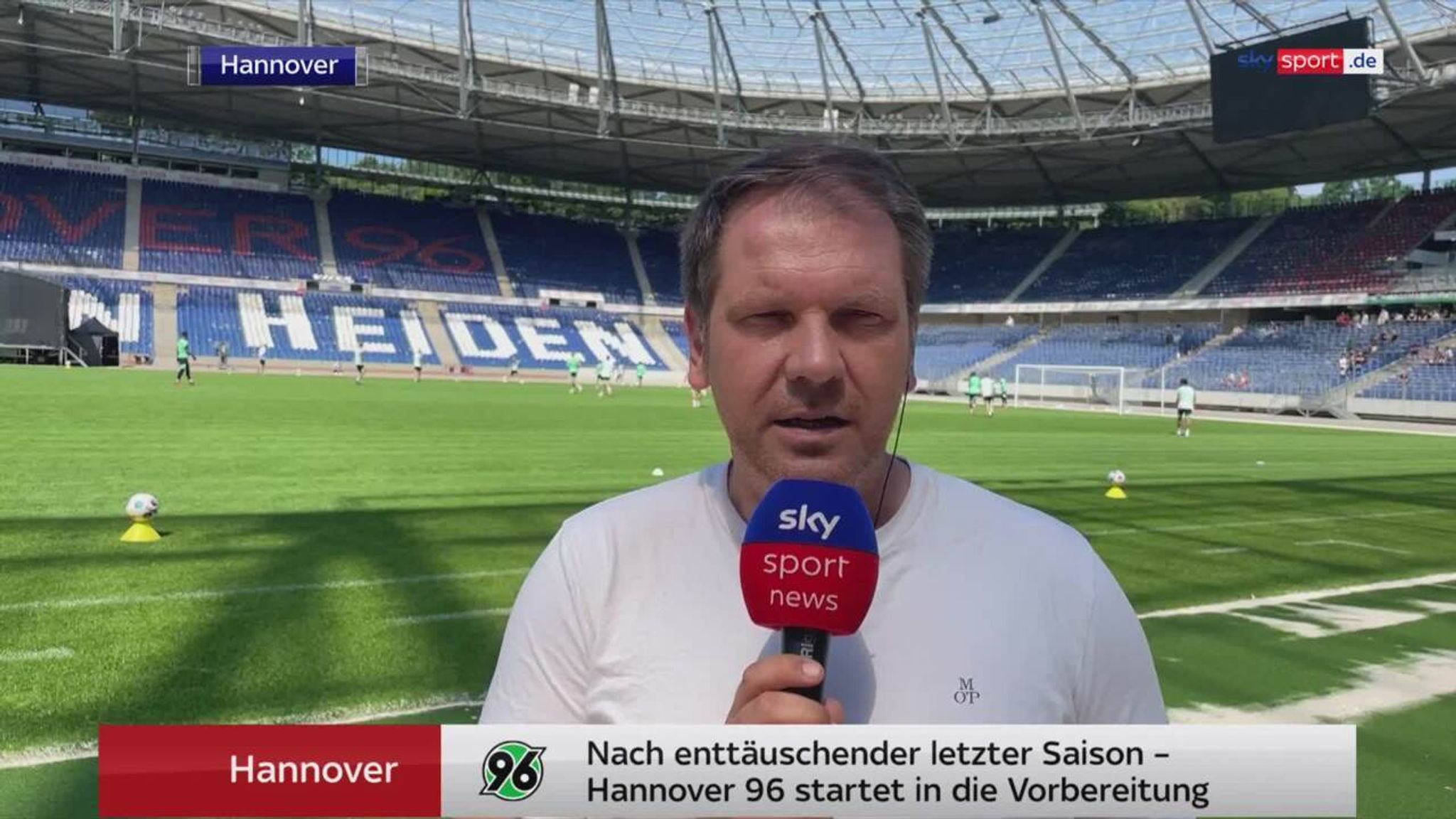 Hannover 96 startet in die Vorbereitung Fußball News Sky Sport