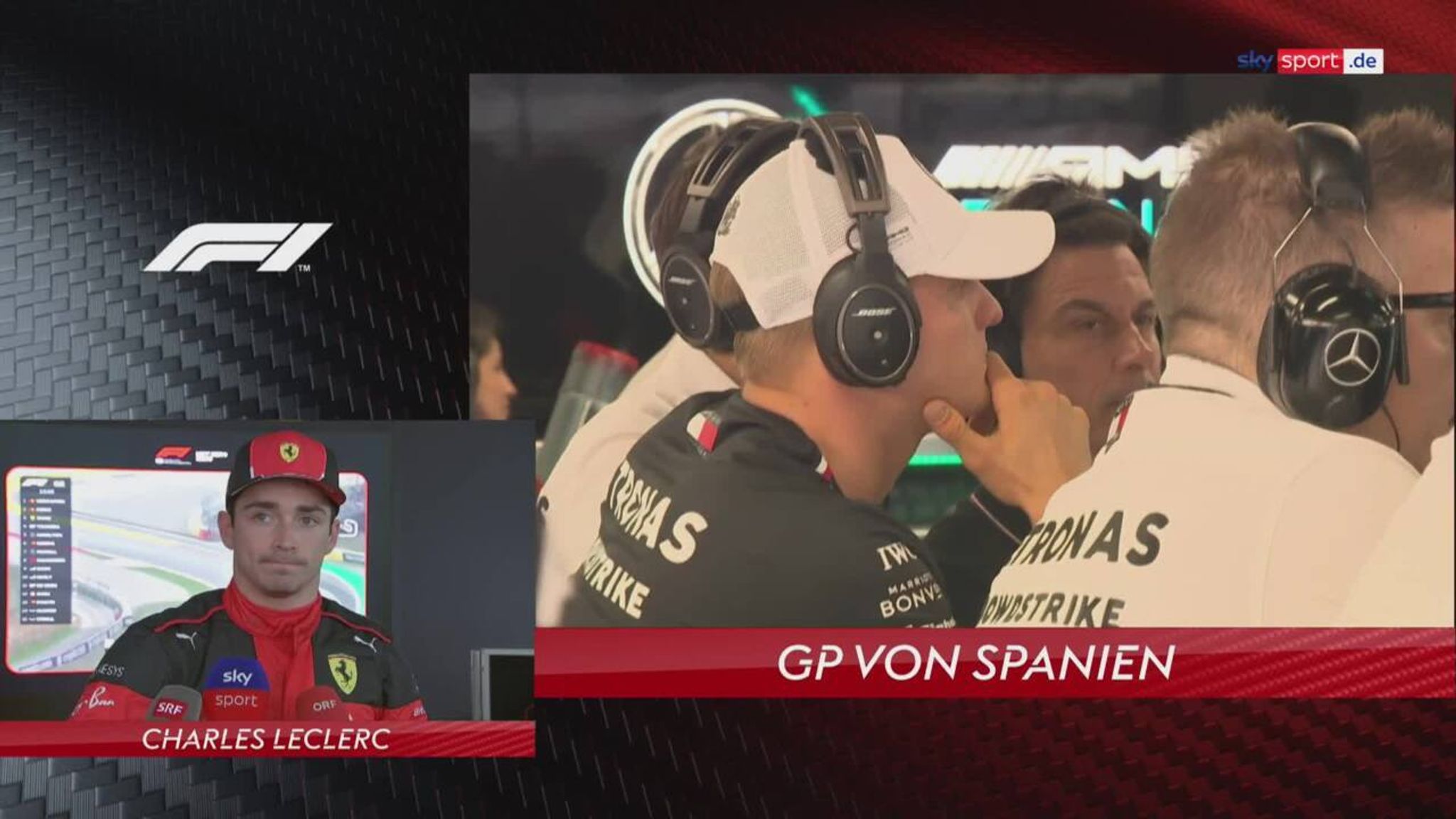 Formel 1 Charles Leclerc erklärt frühes aus im Qualifying in Barcleona Formel 1 News Sky Sport