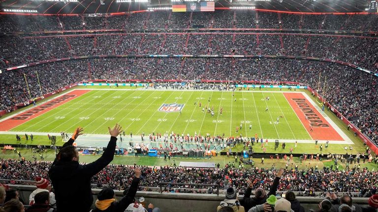 Im  vergangenen Jahr fand ein NFL-Spiel in der Münchner Allianz Arena statt. 2023 werden in Frankfurt gleich zwei Begegnungen stattfinden.