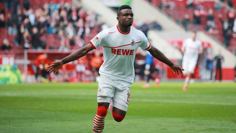 1. FC KÖLN: Jhon Cordoba, für 17 Millionen Euro von 1. FSV Mainz 05 in der Saison 2017/18 gekommen. 86 Pflichtspiele bestritt der Kolumbianer in drei Saisons für Köln, 37 Tore gelangen ihm dabei. 2020 dann der Wechsel zu Hertha BSC.