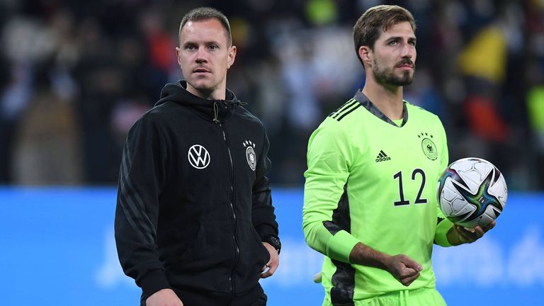 Kevin Trapp wird gegen die Ukraine das Tor der deutschen Nationalmannschaft hüten.